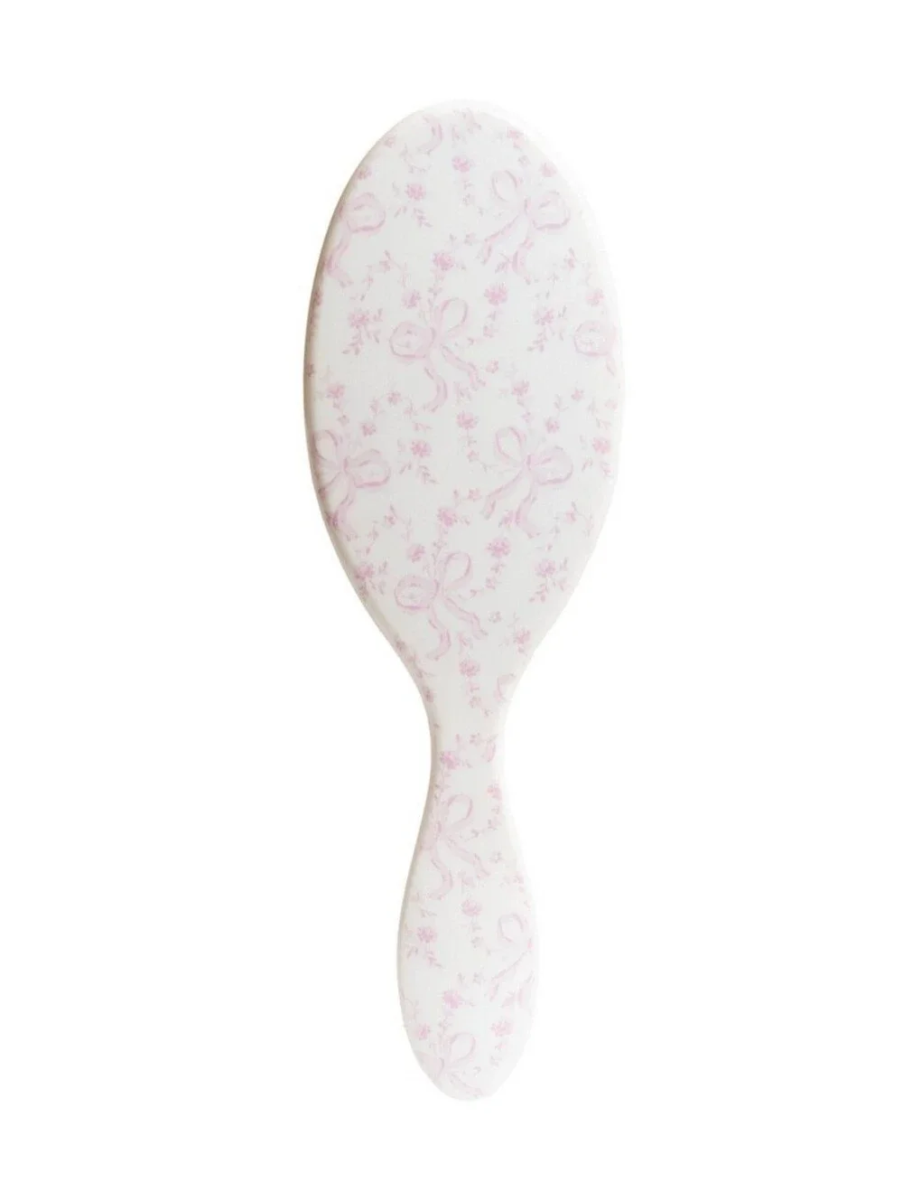 NWT LoveShackFancy x Wet Brush Original Detangler Pink Chantilly/ Coquette Bow